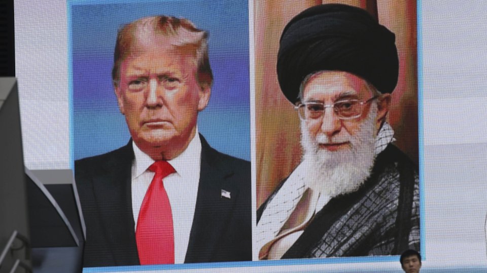 Ilustrační foto: Donald Trump a Ájatolláh Chameneí